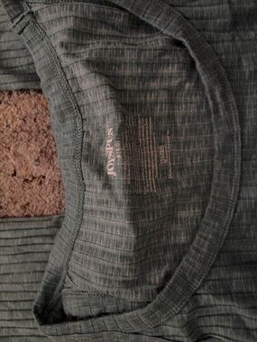 Target Joyspun Women's Green Ribbed Pajama Top